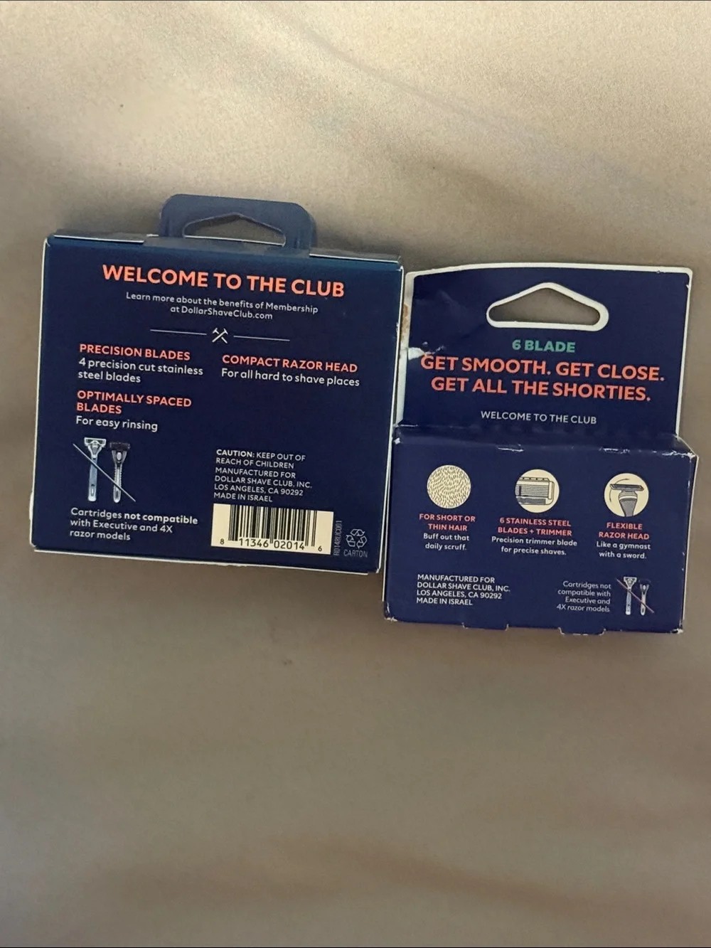 Dollar Shave Club unopened questions